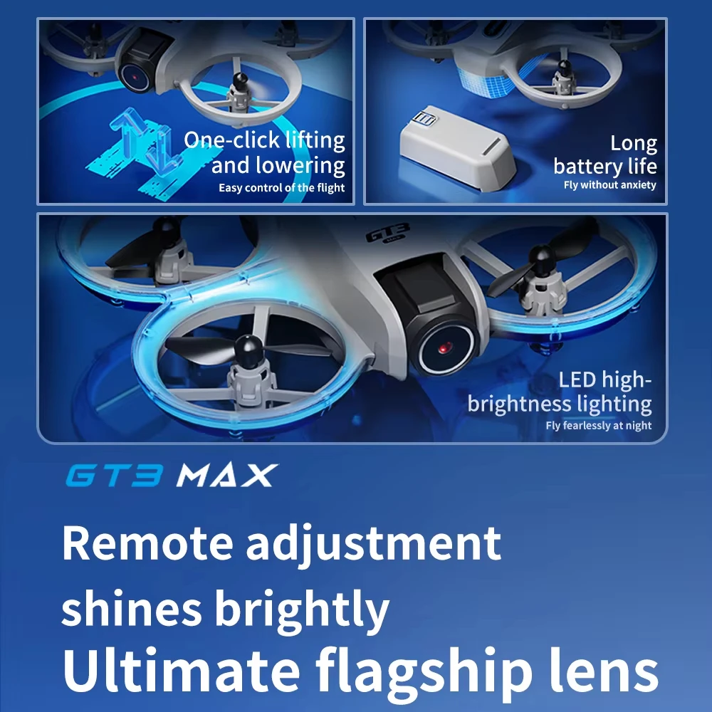 Drone Camera Hd - Drone GT3 Max dengan GPS dan