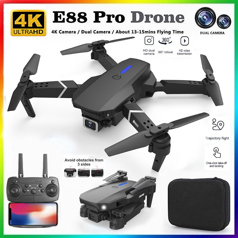2026 BARU E88 Drone Profesiona - Drone Camera 4K ulasan dan harga