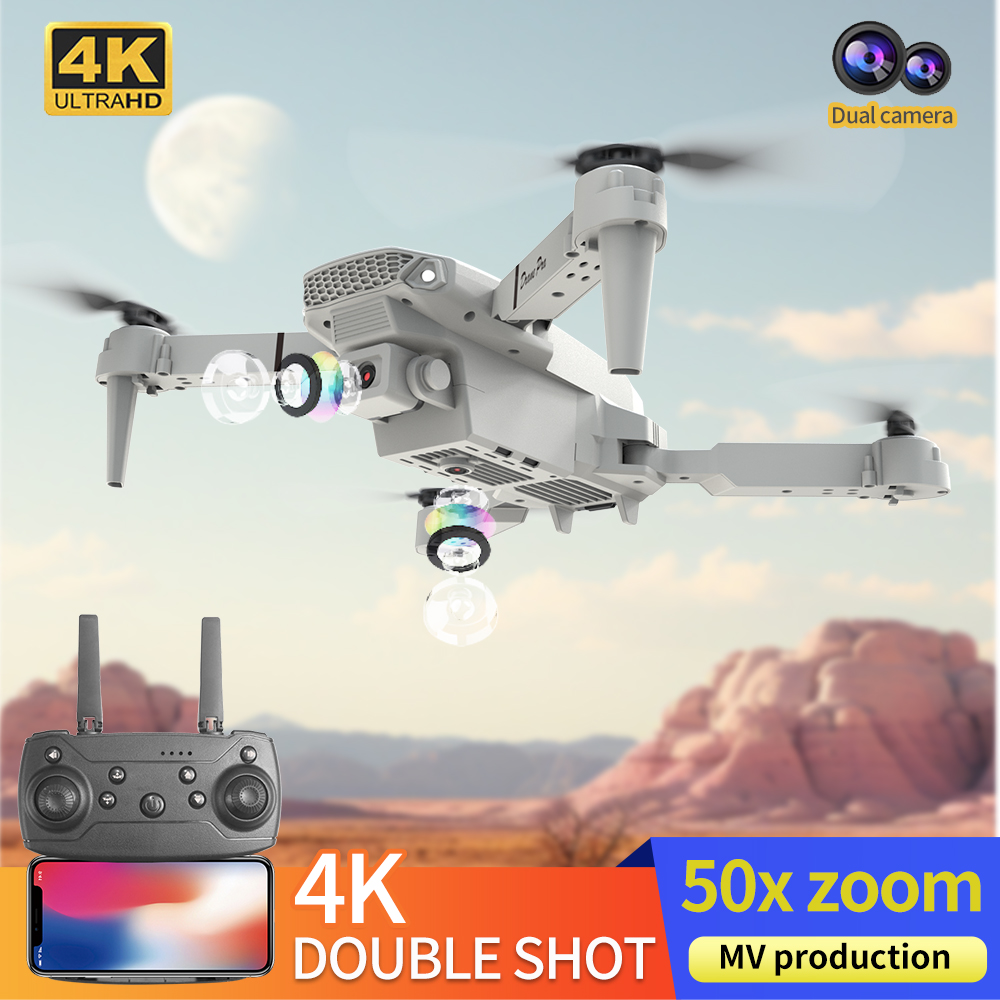 2026 BARU E88 Drone Profesiona - Drone Camera 4K ulasan dan harga