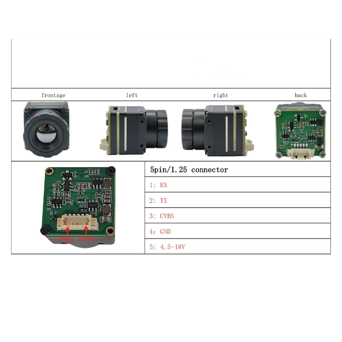 Modul Pencitraan Termal Infram - Drone Camera Thermal ulasan dan harga