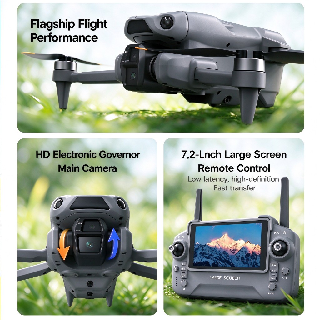 Drone GPS LF682 MAX Terbaru, K - Drone Camera Professional ulasan dan harga