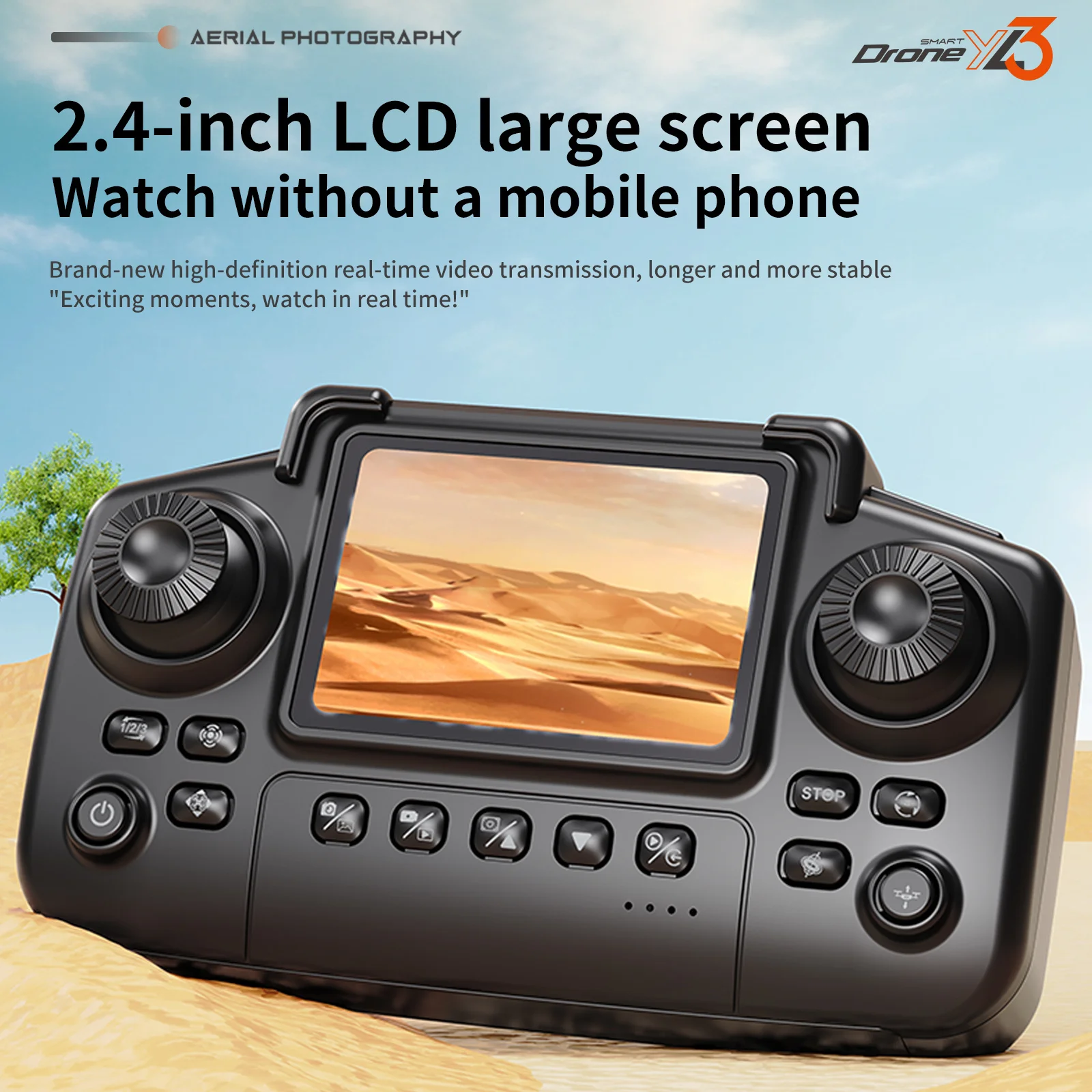 Drone Lipat YL3, Kamera Ganda  - Drone Camera 4K ulasan dan harga