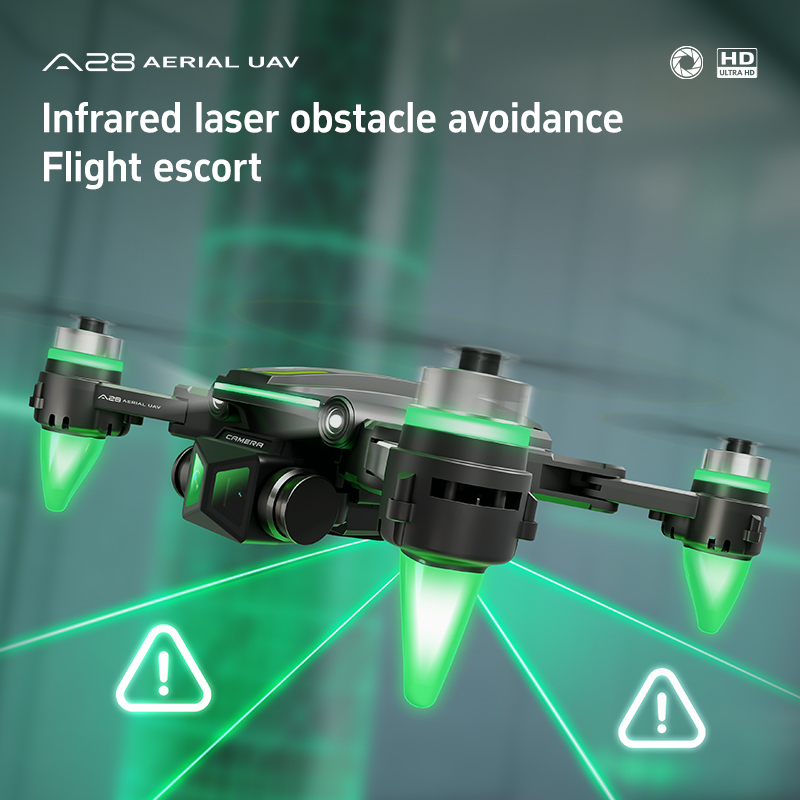 Drone RC Lipat A28 GPS Asli de - Drone Camera 4K ulasan dan harga