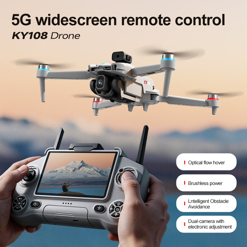 Drone KY108 Baru 2026 Dengan K - Drone Camera 4K ulasan dan harga